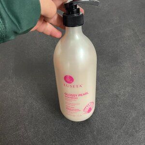 LUSETA ~ GLOSSY PEARL Frizziness Smoothing Shine SHAMPOO 33.8 oz